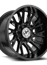 XF Off-Road XF-230 Wheel 22x10 8x165.1|8x180 -18mm Satin Black                                     - XF-230221081651180-18SB - Image 2