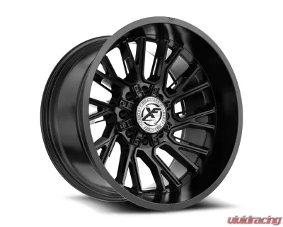 XF Off-Road XF-230 Wheel 22x10 8x165.1|8x180 -18mm Satin Black - XF-230221081651180-18SB