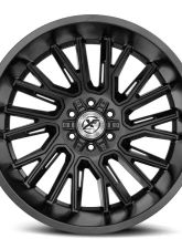 XF Off-Road XF-230 Wheel 17x9 6x135|6x139.7 12mm Satin Black                                     - XF-23017905712SB - Image 2