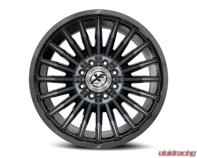 XF Off-Road XF-231 Wheel 24x12 8x165.1|8x180 -44mm Gloss Black Machined w/ Titanium - XF-231241281651180-44BMTDT
