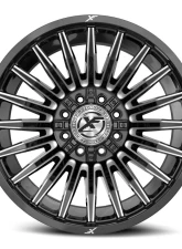 XF Off-Road XF-231 Wheel 24x12 Blank -44mm Gloss Black Milled                                     - XF-23124128XBLANK-44GBML - Image 2