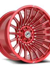 XF Off-Road XF-231 Wheel 24x12 5x127|5x139.7 -44mm Anodized Red w/ Milled                                     - XF-231241251271397-44ARM - Image 2