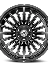XF Off-Road XF-231 Wheel 24x12 Blank -44mm Gloss Black Milled                                     - XF-2312412BLANK-44GBML - Image 2