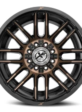 XF Off-Road XF-232 Wheel 20x12 8x170|8x180 -44mm Satin Black w/ Bronze                                     - XF-23220128170180-44SBMBRDDT - Image 2