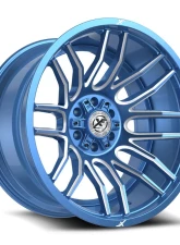 XF Off-Road XF-232 Wheel 26x12 5x127|5x139.7 -44mm Anodized Blue w/ Milled                                     - XF-232261251271397-44ABM - Image 2
