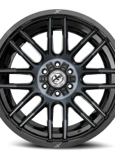 XF Off-Road XF-232 Wheel 26x14 Blank -76mm Gloss Black Machined w/ Titanium                                     - XF-2322614BLANK-76GBMTITDDT - Image 2