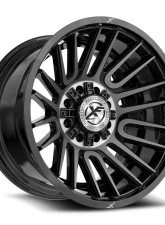 XF Off-Road XF-234 Wheel 20x12 8x170|8x165.1 -44mm Gloss Black Brushed                                     - XF-234201281701651-44GBBRDDT - Image 2