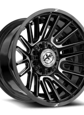XF Off-Road XF-234 Wheel 20x12 8x170|8x180 -44mm Gloss Black Milled                                     - XF-23420128170180-44GBML - Image 2