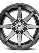 XF Off-Road XF-236 Wheel 22x12 8x170|8x165.1 -44mm Gloss Black Brushed                                     - XF-236221281701651-44GBBRDDT - Image 2