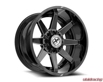 XF Off-Road XF-236 Wheel 20x12 8x170|8x165.1 -44mm Gloss Black Milled - XF-236201281701651-44GBML