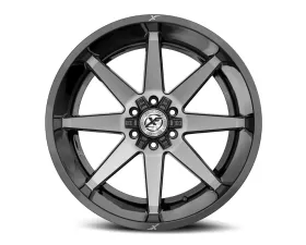 XF Off-Road XF-236 Wheel 20x9 5x127|5x139.7 0mm Gloss Black Brushed