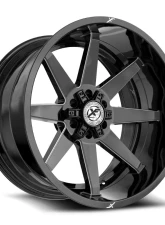 XF Off-Road XF-236 Wheel 24x14 5x127|5x139.7 -76mm Gloss Black Milled                                     - XF-236241451271397-76GBM - Image 2