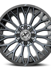 XF Off-Road XF-237 Wheel 26x12 8x165.1|8x170 -44mm Gloss Black Machined w/ Titanium                                     - XF-237261281651170-44BMTDT - Image 2