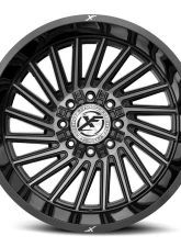 XF Off-Road XF-239 Wheel 20x10 8x165.1|8x170 -24mm Gloss Black Brushed                                     - XF-239201081651170-24GBUDT - Image 2