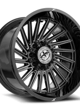 XF Off-Road XF-239 Wheel 26x14 8x165.1|8x170 -76mm Gloss Black Milled                                     - XF-239261481651170-76GBML - Image 2