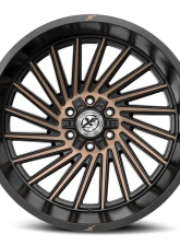 XF Off-Road XF-239 Wheel 26x12 6x135|6x139.7 -44mm Satin Black w/ Bronze                                     - XF-239261261351397-44SBMBRDDT - Image 2