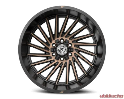 XF Off-Road XF-239 Wheel 26x12 6x135|6x139.7 -44mm Satin Black w/ Bronze - XF-239261261351397-44SBMBRDDT