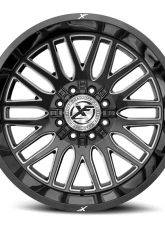 XF Off-Road XF-240 Wheel 26x14 Blank -76mm Gloss Black Milled                                     - XF-24026148XBLANK-76GBML - Image 2