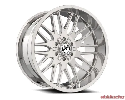 XF Off-Road XF-240 Wheel 26x12 5x127|5x139.7 -44mm Chrome - XF-240261251271397-44C
