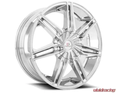 Cavallo CLV-19 Wheel 20x8.5 6x135|6x139.7 25mm Chrome - CLV-19208561351397+25C