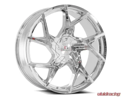 Cavallo CLV-26 Wheel 22x9.5 6x139.7 15mm Chrome - CLV-262295BLANK+15C-DT6X139.7