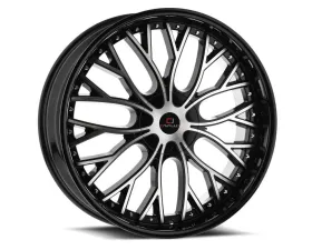 Cavallo CLV-33 Wheel 24x9 6x135|6x139.7 23mm Gloss Black & Machined