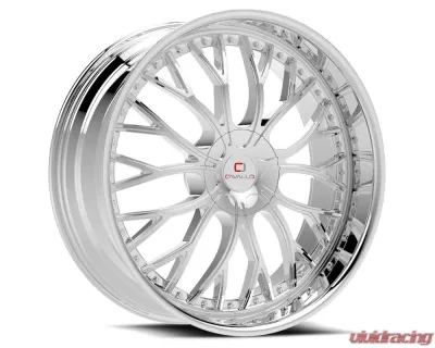 Cavallo CLV-33 Wheel 22x9.5 BLANK 15mm Nano Chrome - CLV-332295BLANK+15NC
