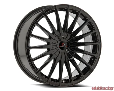 Cavallo CLV-34 Wheel 18x8 5x108|5x114.3 35mm Gloss Black - CLV-34188051081143+35GB