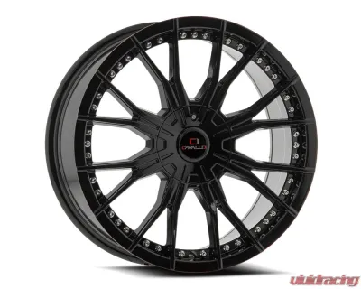 Cavallo CLV-36 Wheel 24x9 5x115|5x139.7 18mm Gloss Black - CLV-36249051151397+18GB