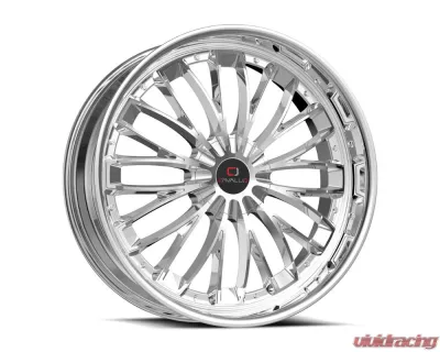 Cavallo CLV-42 Wheel 22x9.5 BLANK 18mm Nano Chrome - CLV-422295BLANK+18NC