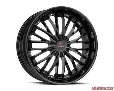 Cavallo CLV-42 Wheel 24x9 5x115|5x120 34mm Gloss Black - CLV-4224905115120+34GB