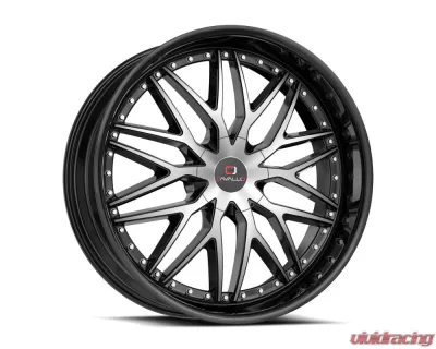 Cavallo CLV-46 Wheel 18x8 5x110|5x114.3 35mm Gloss Black & Machined - CLV-46188051101143+35BM