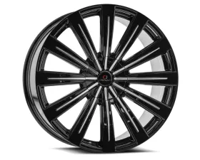 Cavallo CLV-49 Wheel 24x9 5x115|5x120 18mm Gloss Black & Machined