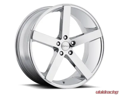 Cavallo CLV-5 Wheel 22x10.5 5x115 20mm Chrome - CLV-5221055115+20C