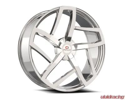Cavallo CLV-50 Wheel 22x9.5 5x115|5x139.7 15mm Chrome - CLV-50229551151397+15C