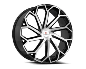 Cavallo CLV-51 Wheel 18x8 4x100|4x114.3 35mm Gloss Black & Machined