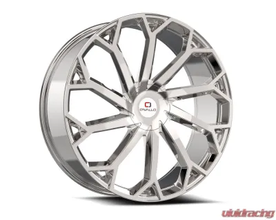 Cavallo CLV-51 Wheel 18x8 5x114.3|5x120 35mm Chrome - CLV-51188051143120+35C