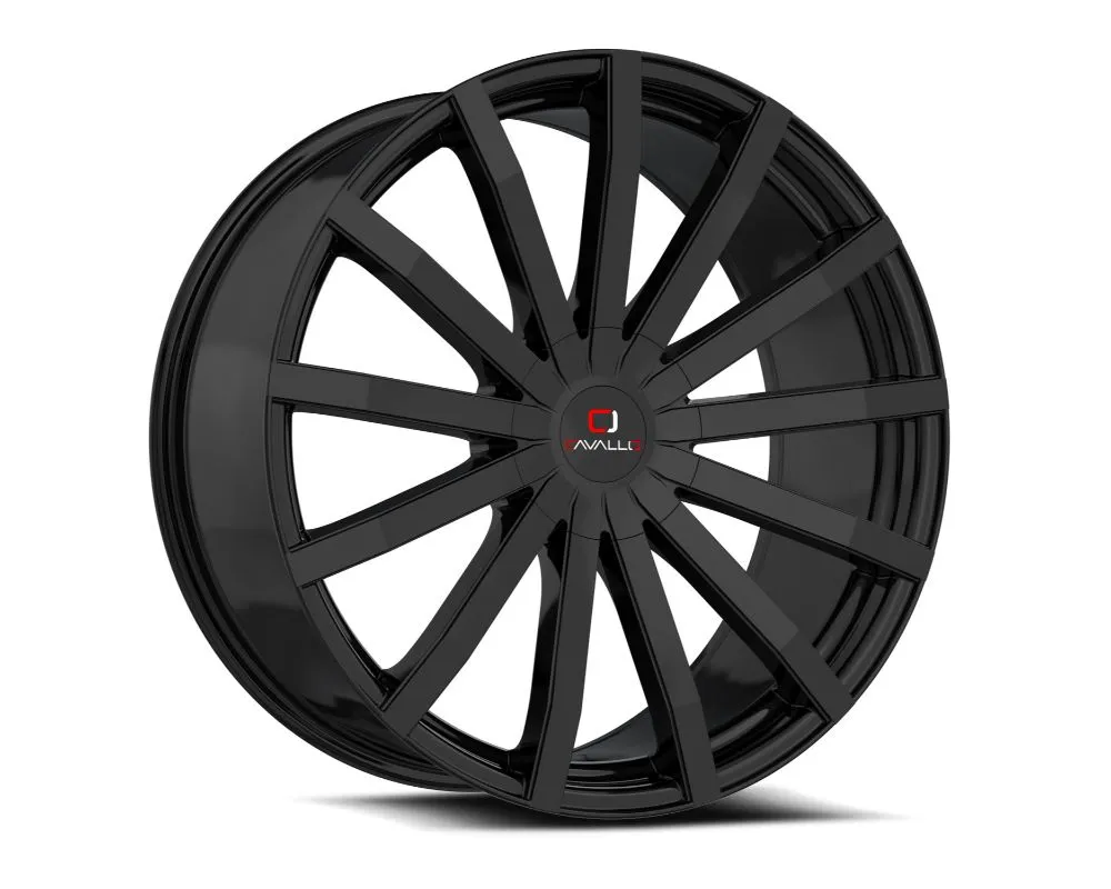 Cavallo CLV-52 Wheel 20x8.5 5x108|5x114.3 35mm Gloss Black