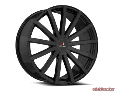 Cavallo CLV-52 Wheel 22x8.5 5x114.3|5x120 38mm Gloss Black - CLV-52228551143120+38GB