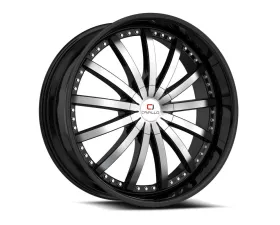 Cavallo CLV-53 Wheel 20x8.5 5x108|5x114.3 35mm Gloss Black & Machined