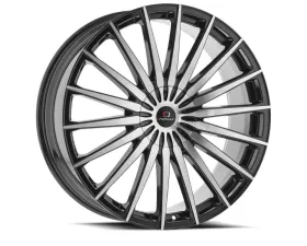 Cavallo CLV-C-34 Wheel 20x8.5 5x108|5x114.3 35mm Gloss Black & Machined