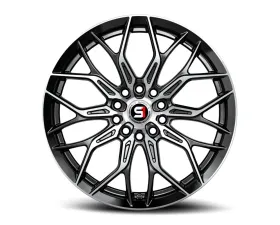 Spec-1 SP-57 Wheel 17x7.5 4x100 | 4x114.3 42mm Gloss Black & Machined