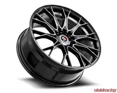 Spec-1 SP-59 Wheel 17x7.5 5x110 | 5x114.3 42mm Gloss Black & Machined & Undercut - SP-5917753542BMU