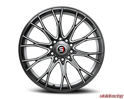 Spec-1 SP-59 Wheel 17x7.5 5x110 | 5x114.3 42mm Gloss Black & Machined & Undercut - SP-5917753542BMU
