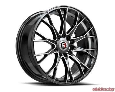 Spec-1 SP-59 Wheel 17x7.5 5x110 | 5x114.3 42mm Gloss Black & Machined & Undercut - SP-5917753542BMU