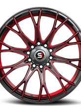 Spec-1 SP-59 Wheel 18x8 4x100 | 4x114.3 38mm Gloss Black & Red Machined                                     - SP-59188938BMR - Image 4
