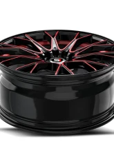Spec-1 SP-59 Wheel 18x8 4x100 | 4x114.3 38mm Gloss Black & Red Machined                                     - SP-59188938BMR - Image 4