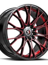 Spec-1 SP-59 Wheel 18x8 4x100 | 4x114.3 38mm Gloss Black & Red Machined                                     - SP-59188938BMR - Image 2