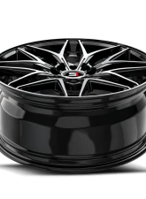 Spec-1 SP-60 Wheel 17x7.5 5x105 | 5x114.3 42mm Gloss Black & Machined                                     - SP-6017752842BM - Image 4