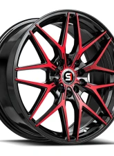 Spec-1 SP-60 Wheel 18x8 4x100 | 4x114.3 38mm Gloss Black & Red Machined                                     - SP-60188938BMR - Image 2